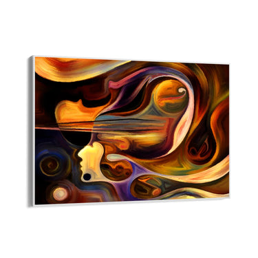 Quadro Stampa su Tela Vibrazioni interiori - CupidoDesign