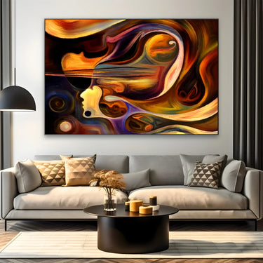 Quadro Stampa su Tela Vibrazioni interiori - CupidoDesign