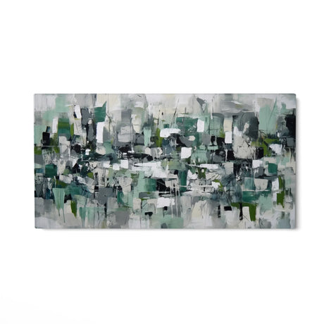 Quadro Stampa su Tela Vibrazioni Verdi - CupidoDesign