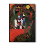 Quadro Stampa su Tela Villa, Paul Klee - CupidoDesign