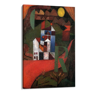 Quadro Stampa su Tela Villa, Paul Klee - CupidoDesign
