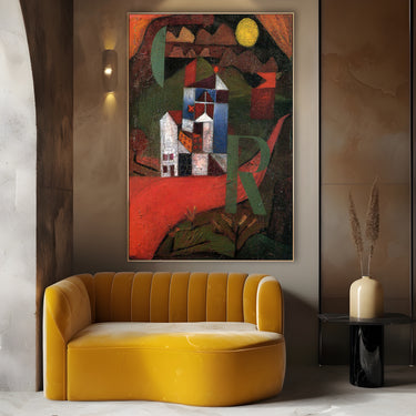 Quadro Stampa su Tela Villa, Paul Klee - CupidoDesign