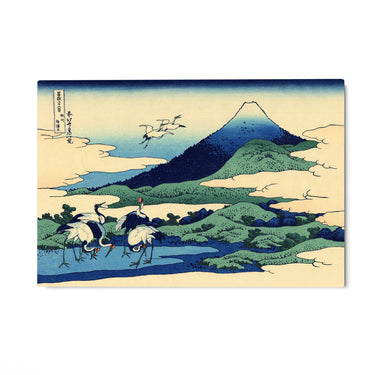 Quadro Stampa su Tela Villaggio di Umezawa a Sagami, Katsushika Hokusai - CupidoDesign