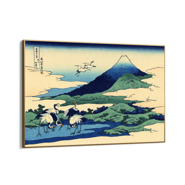 Quadro Stampa su Tela Villaggio di Umezawa a Sagami, Katsushika Hokusai - CupidoDesign