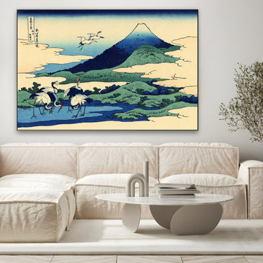 Quadro Stampa su Tela Villaggio di Umezawa a Sagami, Katsushika Hokusai - CupidoDesign