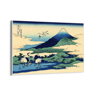 Quadro Stampa su Tela Villaggio di Umezawa a Sagami, Katsushika Hokusai - CupidoDesign