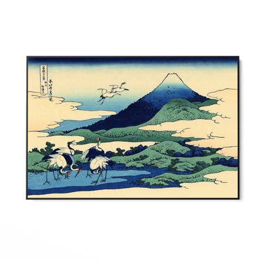 Quadro Stampa su Tela Villaggio di Umezawa a Sagami, Katsushika Hokusai - CupidoDesign