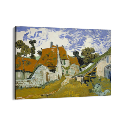 Ulica v Auvers-Sur-Oise, Vincent Van Gogh