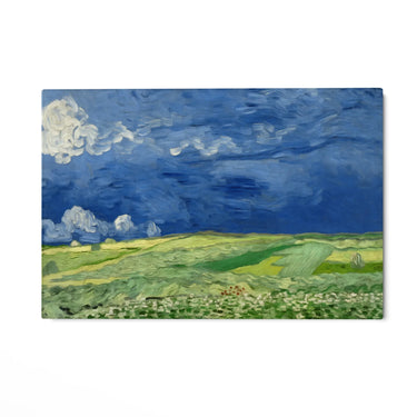 Quadro Stampa su Tela Wheatfields Under Thunderclouds, Vincent Van Gogh - CupidoDesign