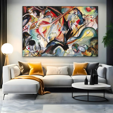 Quadro Stampa su Tela Visione Sinfonica - CupidoDesign