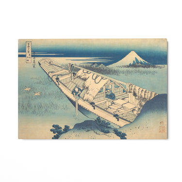 Quadro Stampa su Tela Vista di Fuji da una barca, Katsushika Hokusai - CupidoDesign