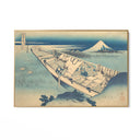 Quadro Stampa su Tela Vista di Fuji da una barca, Katsushika Hokusai - CupidoDesign