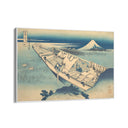 Quadro Stampa su Tela Vista di Fuji da una barca, Katsushika Hokusai - CupidoDesign
