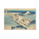 Quadro Stampa su Tela Vista di Fuji da una barca, Katsushika Hokusai - CupidoDesign