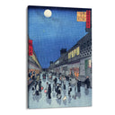 Quadro Stampa su Tela Vista notturna di Sarawaka, Utagawa Hiroshige - CupidoDesign