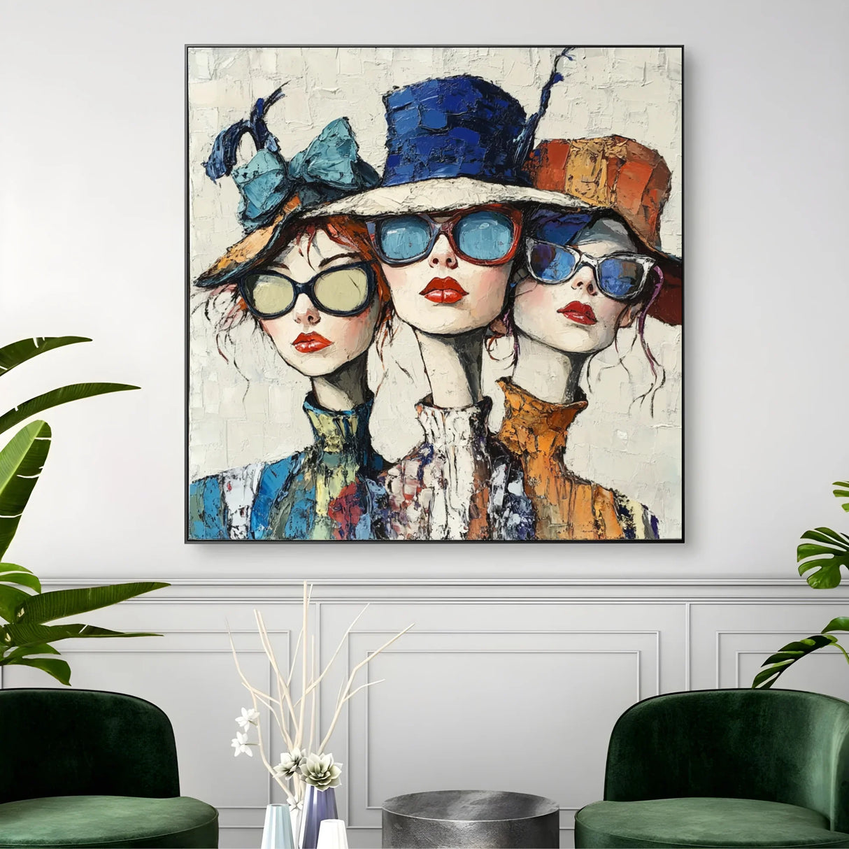 Quadro Stampa su Tela Vita Elegante - CupidoDesign