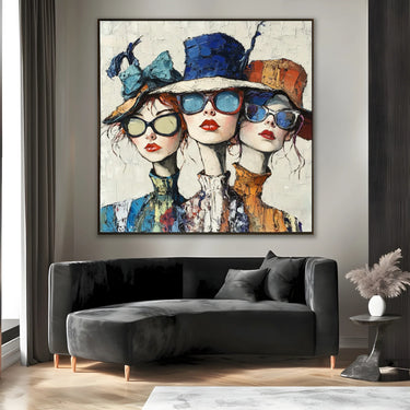 Quadro Stampa su Tela Vita Elegante - CupidoDesign