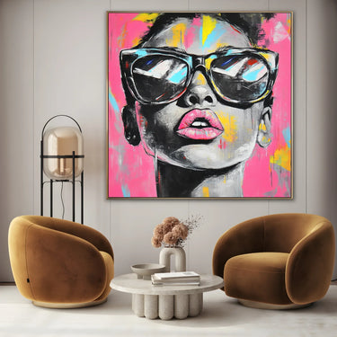 Quadro Stampa su Tela Voce Forte - CupidoDesign