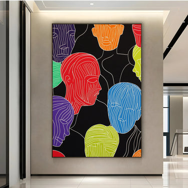 Quadro Stampa su Tela Voce Intensa - CupidoDesign