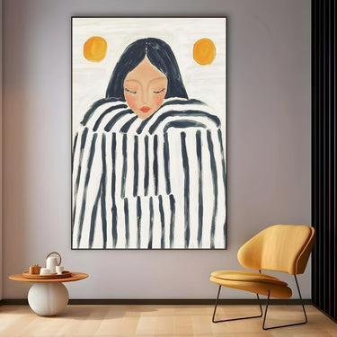Quadro Stampa su Tela Voce Silenziosa - CupidoDesign