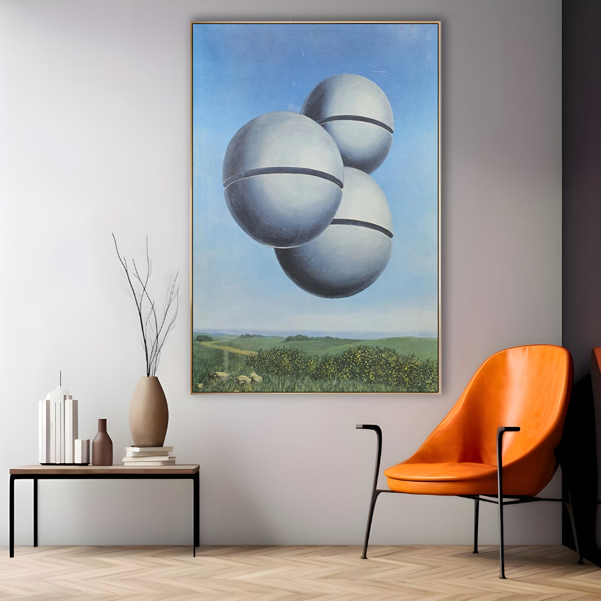 Quadro Stampa su Tela Voce dello Spazio, René Magritte - CupidoDesign