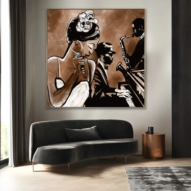 Quadro Stampa su Tela Voce di Luna - CupidoDesign
