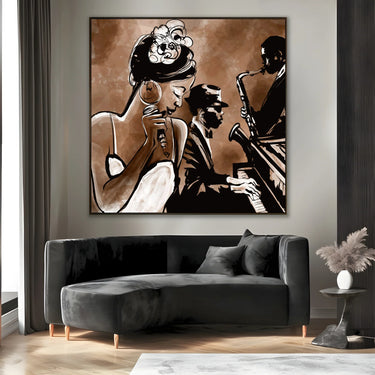 Quadro Stampa su Tela Voce di Luna - CupidoDesign