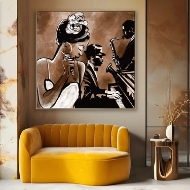 Quadro Stampa su Tela Voce di Luna - CupidoDesign