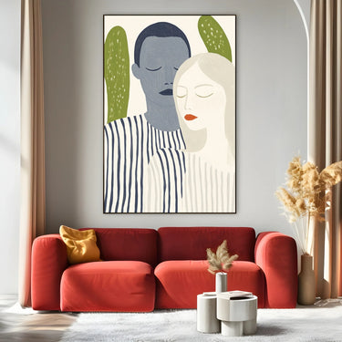 Quadro Stampa su Tela Voci Leggere - CupidoDesign