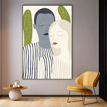 Quadro Stampa su Tela Voci Leggere - CupidoDesign