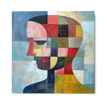 Quadro Stampa su Tela Volti Fluidi - CupidoDesign