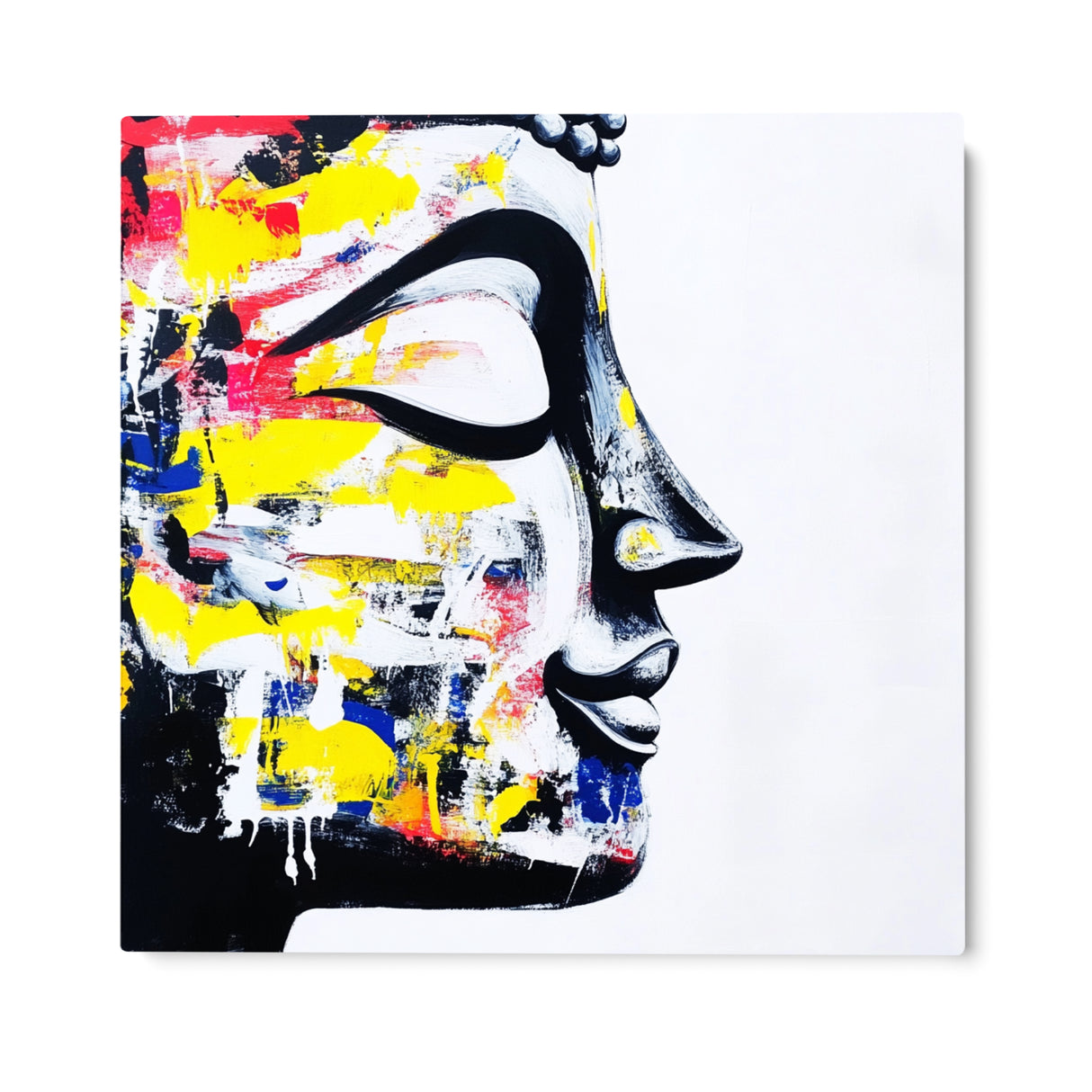 Visage immobile
