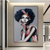 Quadro Stampa su Tela Volto Frammentato - CupidoDesign