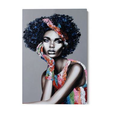 Quadro Stampa su Tela Volto Frammentato - CupidoDesign