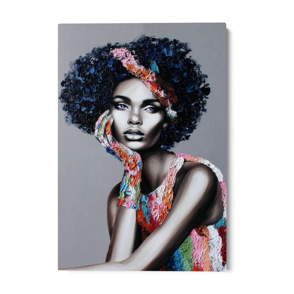 Quadro Stampa su Tela Volto Frammentato - CupidoDesign