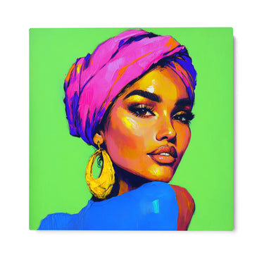 Quadro Stampa su Tela Volto Iconico - CupidoDesign