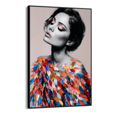Quadro Stampa su Tela Volto Scoperto - CupidoDesign