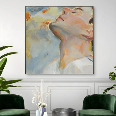 Quadro Stampa su Tela Volto al Cielo - CupidoDesign