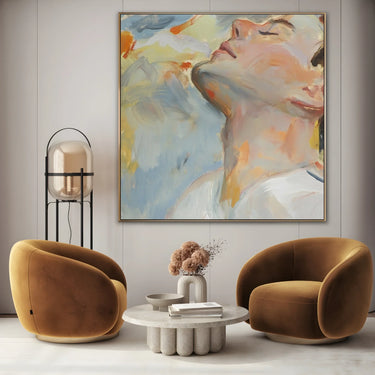 Quadro Stampa su Tela Volto al Cielo - CupidoDesign