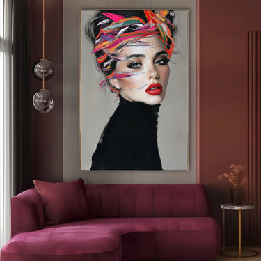 Quadro Stampa su Tela Vortice Vivo - CupidoDesign