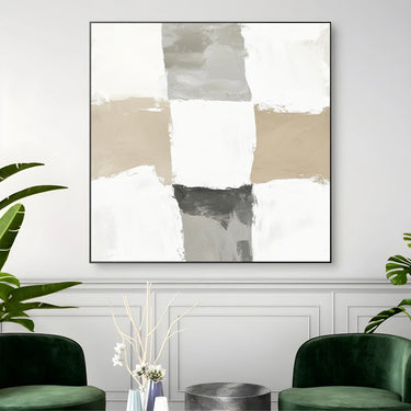 Quadro Stampa su Tela Vuoto Pieno - CupidoDesign