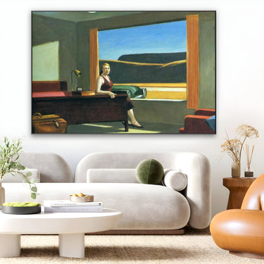 Quadro Stampa su Tela Western Motel, Edward Hopper - CupidoDesign