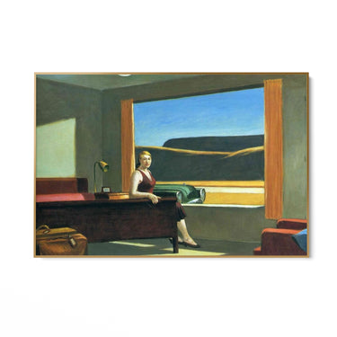 Quadro Stampa su Tela Western Motel, Edward Hopper - CupidoDesign