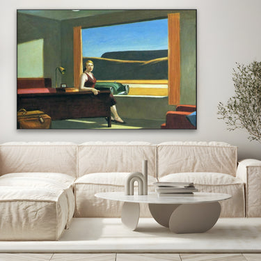 Quadro Stampa su Tela Western Motel, Edward Hopper - CupidoDesign