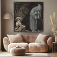Quadro Stampa su Tela Witch and Boy, John Bauer - CupidoDesign