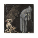 Quadro Stampa su Tela Witch and Boy, John Bauer - CupidoDesign