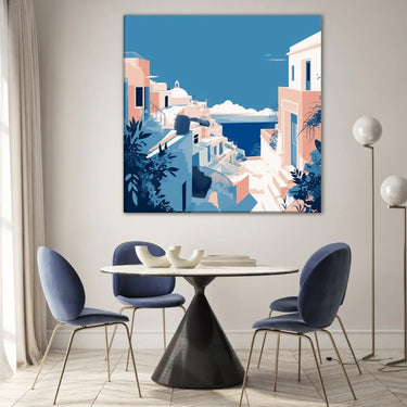 Quadro Stampa su Tela A due passi dal mare - CupidoDesign