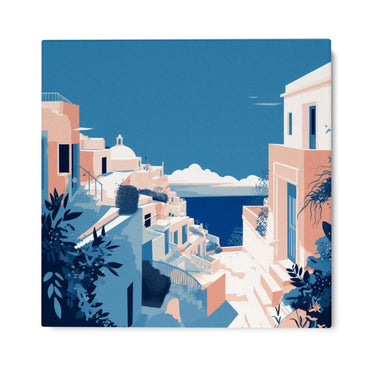 Quadro Stampa su Tela A due passi dal mare - CupidoDesign