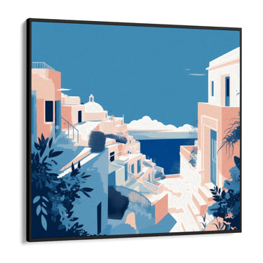 Quadro Stampa su Tela A due passi dal mare - CupidoDesign
