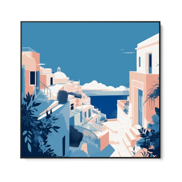 Quadro Stampa su Tela A due passi dal mare - CupidoDesign